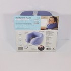 Airia Living Travel Neck Pillow Cooling Memory Foam Support Purple Soft