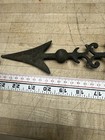 Antique Weathervane Lightning Rod Arrow Cast Iron Farmhouse Bar Ca 1890s