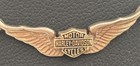 Harley-davidson 10k Gold Winged Bar   Shield Anklet 9    3 2g Spring Ring Clasp