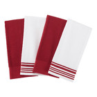 Mainstays 4-pack 16 x26  Woven Kitchen Towel Set  Red