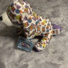        Ganz Webkinz Peace  n Love  Puppy  Hm721 New Sealed Code Plush 