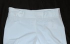 Weissman Girl s Mid Rise Longer Length Dance Shorts Jl3 Solid White Large