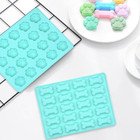 2 Pcs Silicone Dog Treat Molds For Baking And Frozen  Paw And Bone Candy Molds d