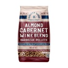 40lbs Almond Cabernet Cooking Pellets Bbq Smoker Red Wine Oak Blend 20  Bags