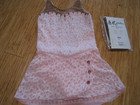 Girl Ice Skating Dress Comes With New Over Boot Tights