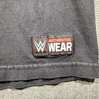 John Cena Shirt Mens Xl Black Wwe Wrestling Authentic Wear Never Give Up