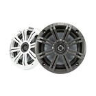Kicker 6 5  195 Watt Max Power Marine Boat Audio Speakers  pair  W white Grilles