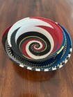 Set Of 2 African Zulu Telephone Wire Hand-woven 6    5  Basket Bowl