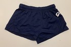 Gk Elite Boys S Gymnastics Dance Cheer Shorts Navy Blue Nylon Logo Small