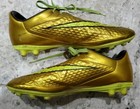 Ultra Rare 2014 Nike Hypervenom Phelon Neymar Gold Cleats 677585-907 Men s Us11