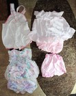 Girls 24 Month Vintage 1980 s Boutique Dresses Bloomers 6 Pieces