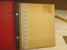 Elbe Philatelic Stamp Collector s Stock Book Vintage Linen Hinged Manila 
