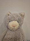 Jellycat London Original 12    Medium Bashful Gray Kitty Kitten Cat Stuffed Plush