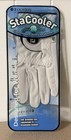 New Footjoy Stacooler Women   s Golf Glove - Size Med lrg Left - Pearl Aloe Vera