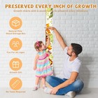 Growth Chart For Wall 7 Ft Height Chart With Wooden Keepsake   Hook Waterproo   