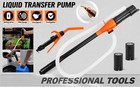 2pc Electric Liquid Fuel Syphon Pump Battery Automatic Transfer Gas Oil Water