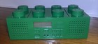 Lego Green Brick Radio Cd Player Boom Box Tested And Works But Read Parts Repair
