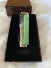 Rocky Patel Envoy Five Jet Cigar Lighter - Gunmetal And Sea Foam Green - New