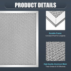 97006931 Range Hood Filter Aluminum Grease Filter 10 5x8 75   2 Pack 