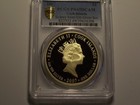 Cook Islands  2007 Elizabeth Ii Gilt-silver Sovereign Dollar  Pcgs Pr 69 Cameo 