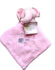 Baby Gear Pink Elephant Plush Security Blanket Toy Lovey Soft Fleece Throw 15x15