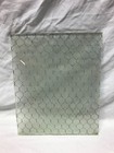 1 Piece Vtg 10x12 Industrial Chicken Wire Safety Security Glass Old 1079-23b