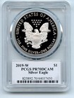 2019 W  1 Proof American Silver Eagle 1oz Pcgs Pr70dcam Leonard Buckley
