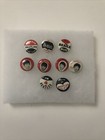 Vtg 1964 Beatles Green Duck 9 Button Pins   Original Ad-john-paul-george-ringo