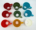 Set Of 9 Vintage Plastic Solo Cozy Cup Holders