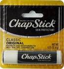 5 Pack  New Chapstick Classic Original Lip Balm Tubes -0 15 Oz Skin Protectant