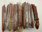 Lizard Strap 20mm Lot Of 10 Wrist Watch Straps Honey New Wholesale Lot  45 