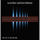 Musician s Gear Electric Nickel Plated Steel Guitar Strings 10-46 - 5-pack