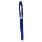 2002 Cross Townsend Lapis Lazuli 18k M Nib Fountain Pen Never Inked
