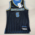 New Nike Angel Reese  5 Chicago Sky Explorer Edition Youth Small 8 Wnba Jersey