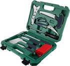 Flissa Hunting Field Dressing Kit 10 Piece Hunting Knife Set W case Green brown