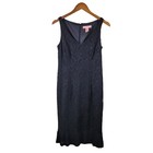 Bandolino Dress Size 4 Evening Cocktail Sheath Lace Lbd Special Event Pleated