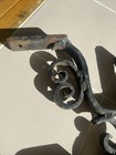 Real Large Antique Wrought Iron Bracket Trade Farm Sign 36    X 15    Ferguson Name 