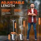 Ckg Adjustable Shovel For Metal Detecting Stainless Steel 304 Portable   Used