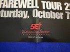 Vintage 2000 Kiss  last farewell Tour Promo Poster Pay Per View Special Showtime