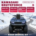 Riser Snorkel Kit For 2005-2023 2021 Kawasaki Brute Force 650i 750i 4x4i Eps