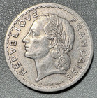 1946 France 5 Francs  open 9  Coin - Excellent Condition
