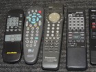 Lot Of 8 Vintage Remotes Panasonic Sharp Samsung Sylvania Magnavox