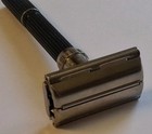 Vintage Gillette Super Adjustable 109 Black Beauty De Safety Razor 1969 O1 