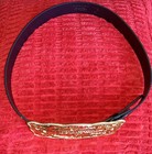Elvis Style Gold Las Vegas Buckle Belt   You Can Not Buy This Anywhere But Here