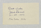 4 United State Senator Autographs On 3 X 5 Index Cards- Lot 933 Includes All 4