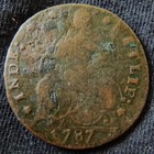 1787 Connecticut Colonial Copper