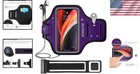 Purple Neoprene Armband Case For Ipod Touch 5th 6th 7th Gen Running