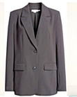 Good American Black Blazer Womens Xs Oversized Tailored Jacket New