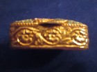 Antique vintage Pill Box Italy Micro Mosaic Floral Design Gold Gilt Setting