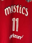 Adidas  Wnba Elena Delle Donne Red Mystics Jersey Size Medium Pre-owned